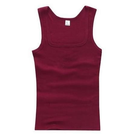 Men square neck tank top | T Shirt Manufacturers