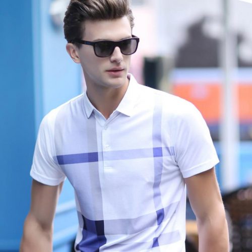 Short sleeve printed casual Polo shirt | T Shirt Manufacturers